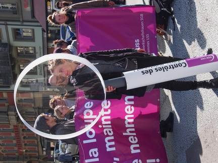  8. März 2018  Internationaler Frauenkampftag - Demo auf dem Waisenhausplatz in Bern