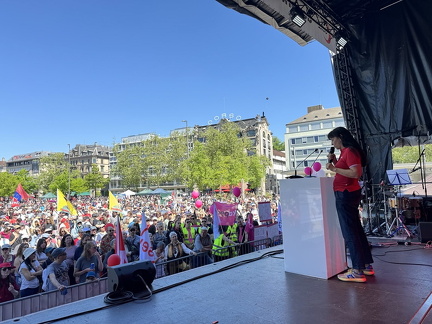 1.Mai 2025 Zürich Cyntha-Vania-Rede 1