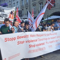 Bern: Stop Gewalt, Stop violence, Stop violenza