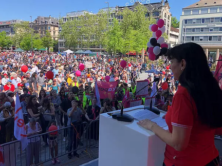 1. Mai 2025 Zürich Rede Vania Alleva